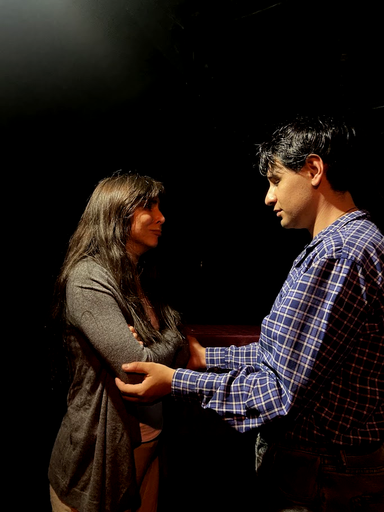 Adhara Dávila y David Ibara